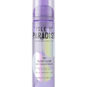 Isle of Paradise Dark Glow Clear Mousse - Purple